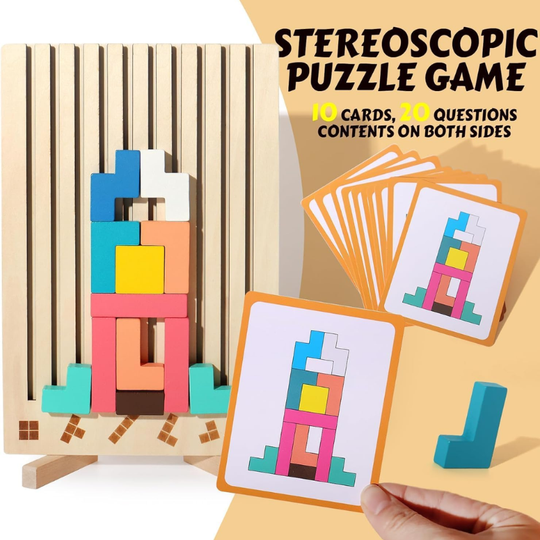 TetriSmart – Montessori Educational Toy for Kids