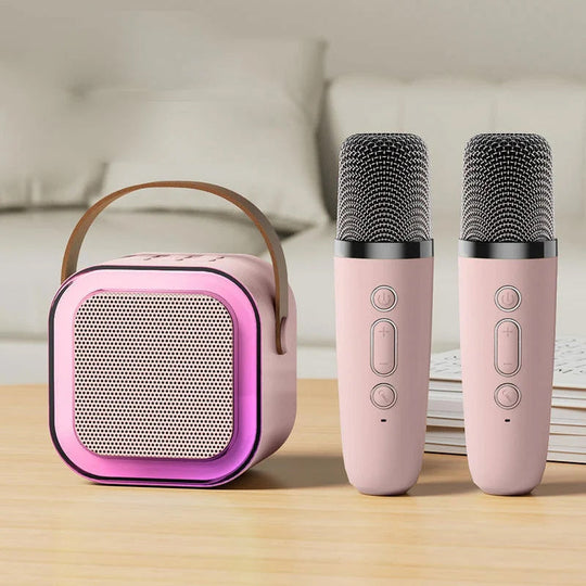 MelodyMates | Mini karaoke set - draadloze microfoons