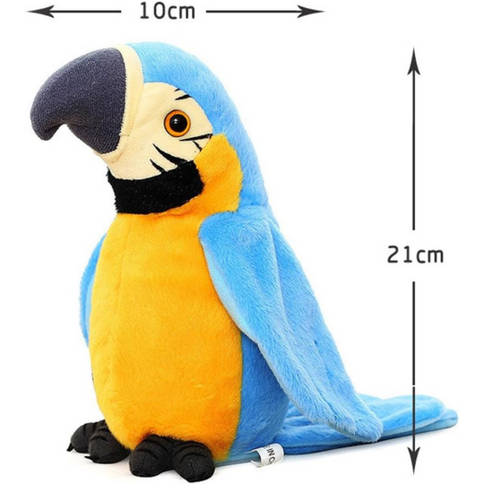 TalkieTuk Talking Parrot Plush – Soft Toddler Toy