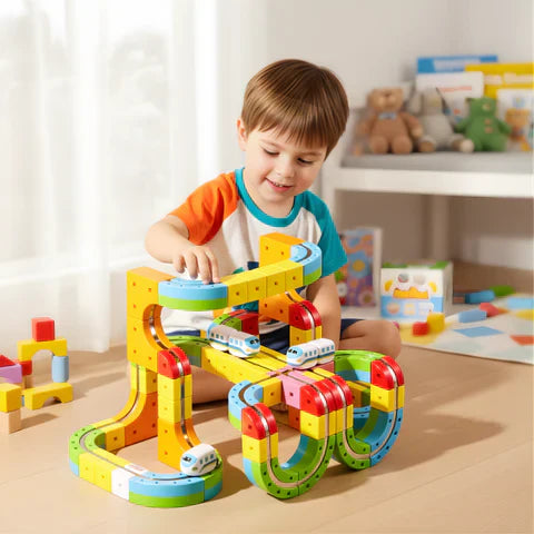 Tracki – 3D Train Building Set