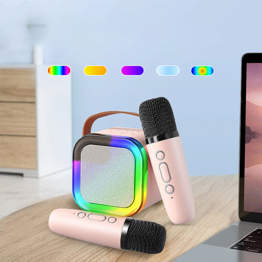 MelodyMates | Mini karaoke set - draadloze microfoons