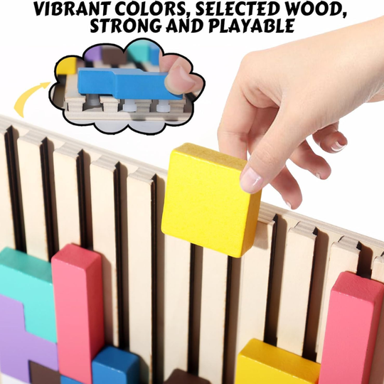 TetriSmart – Montessori Educational Toy for Kids