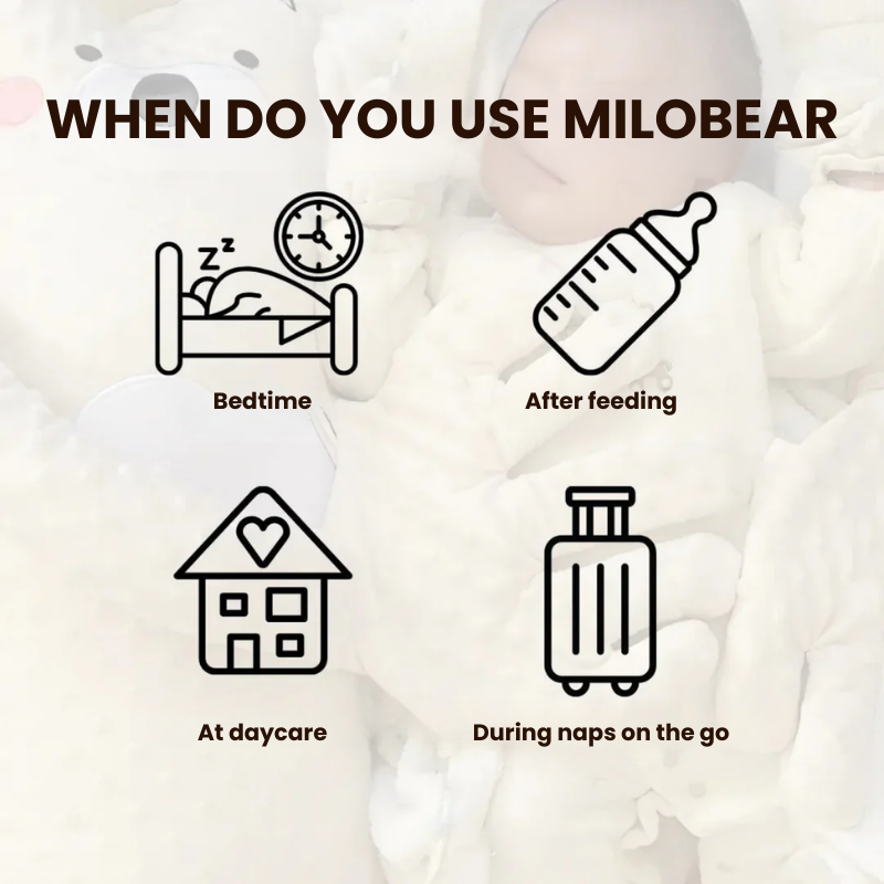 MiloBear – Plush Sleep Companion Bear Plush Toy