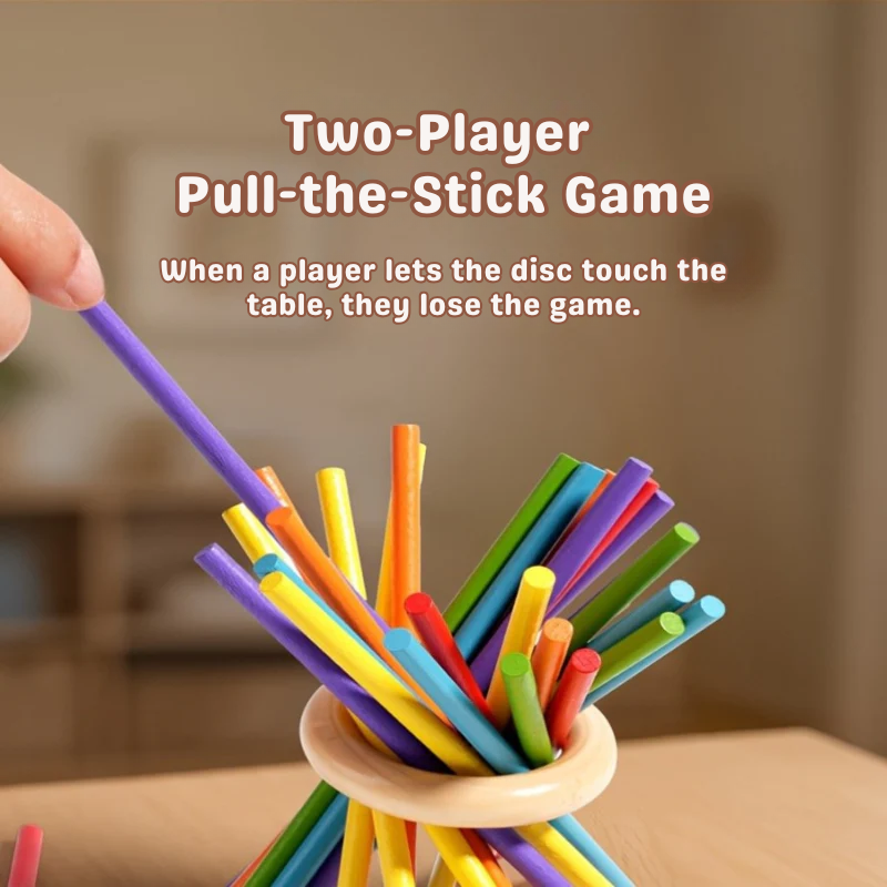 Milo’s Magic Tower – Three-in-One Wooden Stick Game