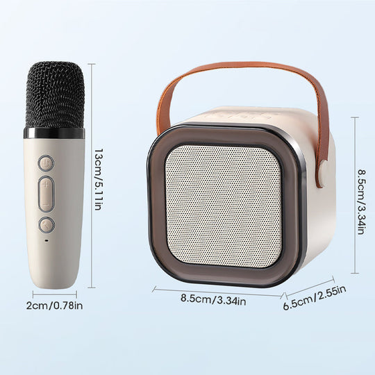 MelodyMates | Mini karaoke set - draadloze microfoons