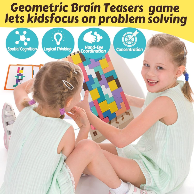TetriSmart – Montessori Educational Toy for Kids