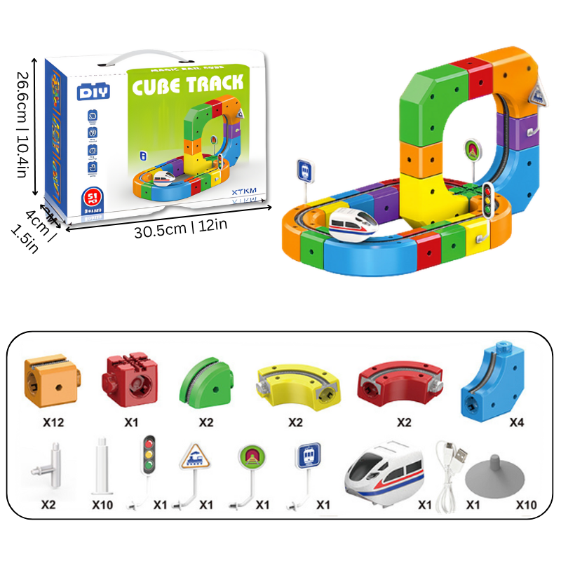 Tracki – 3D Train Building Set