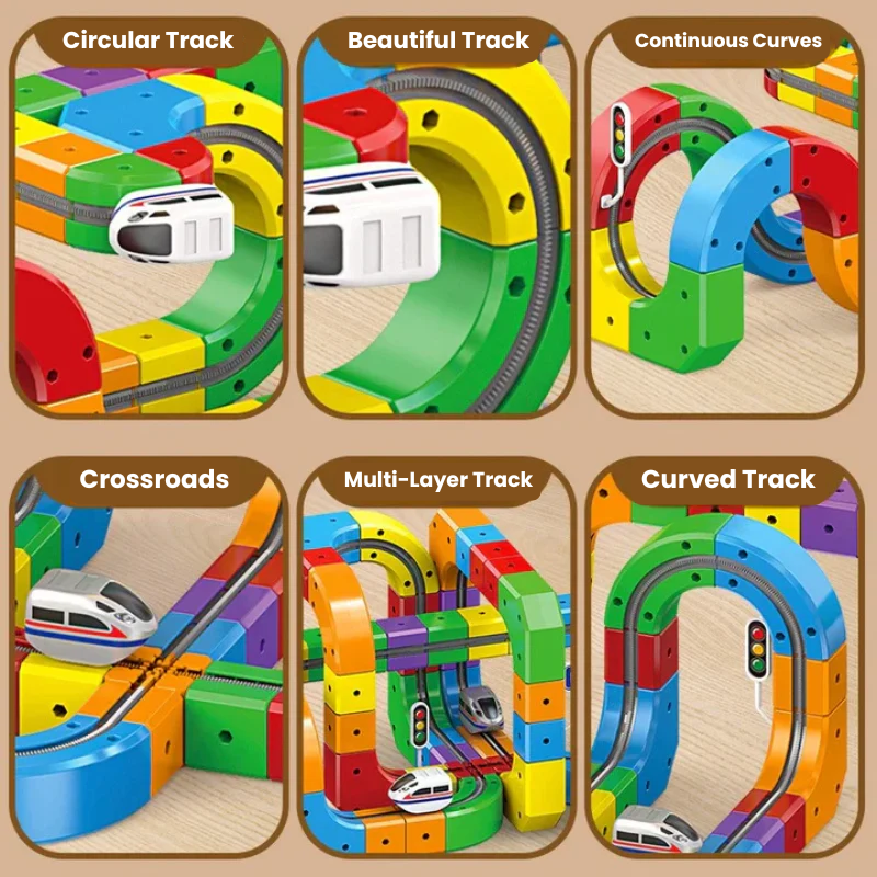 Tracki – 3D Train Building Set