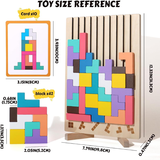 TetriSmart – Montessori Educational Toy for Kids