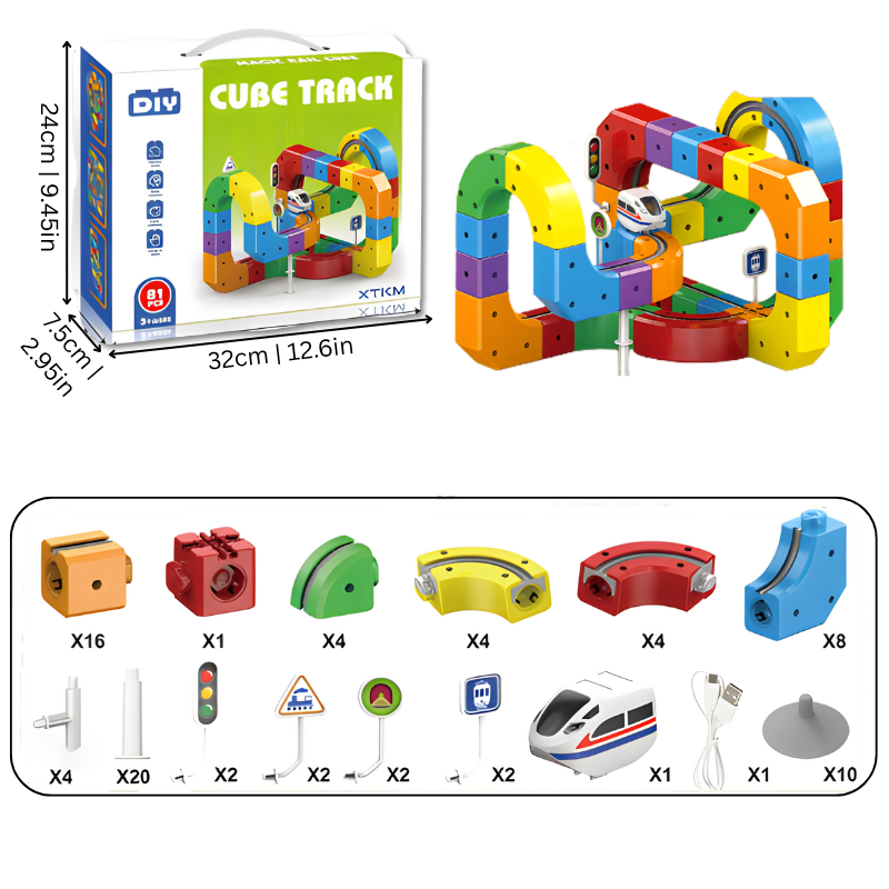 Tracki – 3D Train Building Set