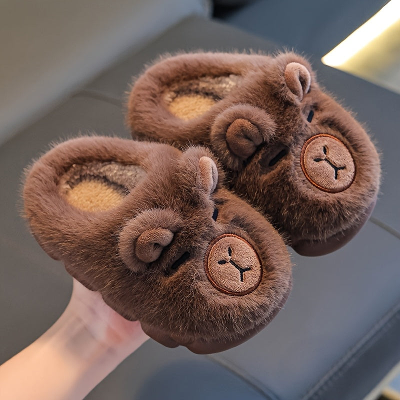 CozyCritter Kids Animal Slippers – Plush Kids Toy Slippers