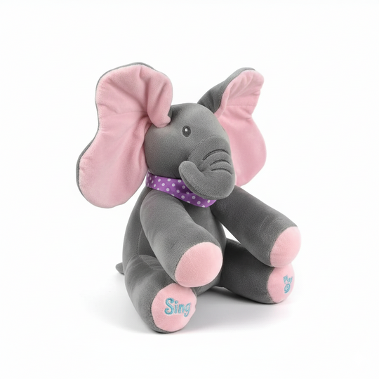 HappyBuddy Interactive Peek-a-Boo Plush Toy