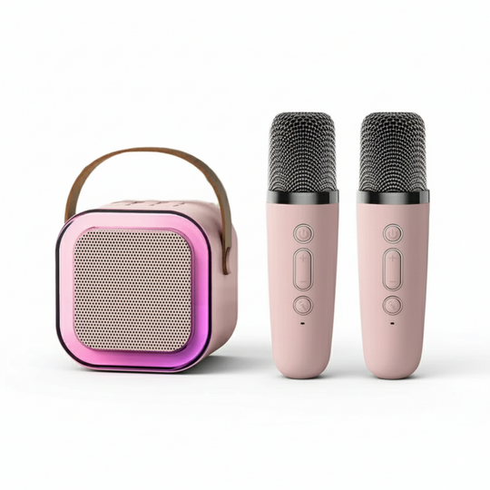MelodyMates | Mini karaoke set - draadloze microfoons
