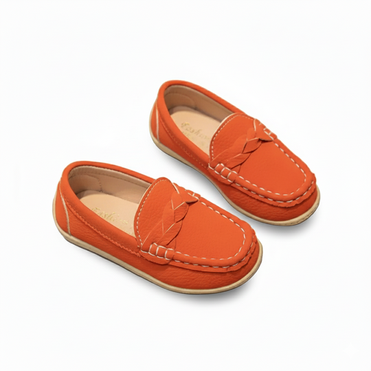 StepLoaf Leather Loafers – Kids Slip-On Dress Shoes & Kids Shoes