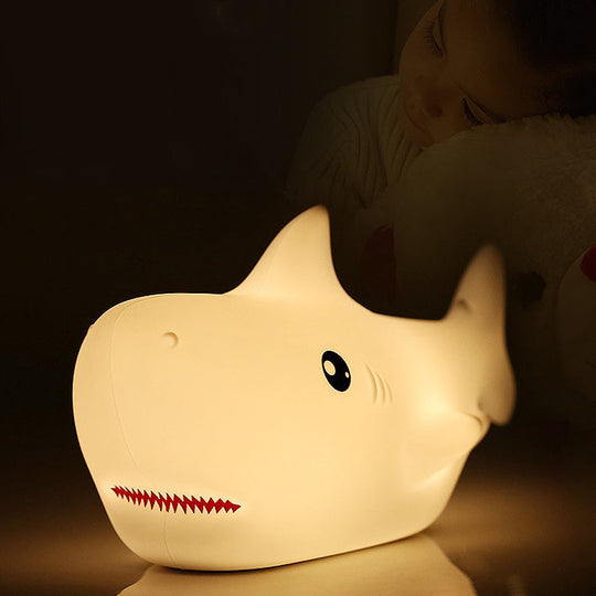SharkGlow Shark Night Light – Toddler Bedroom Lamp