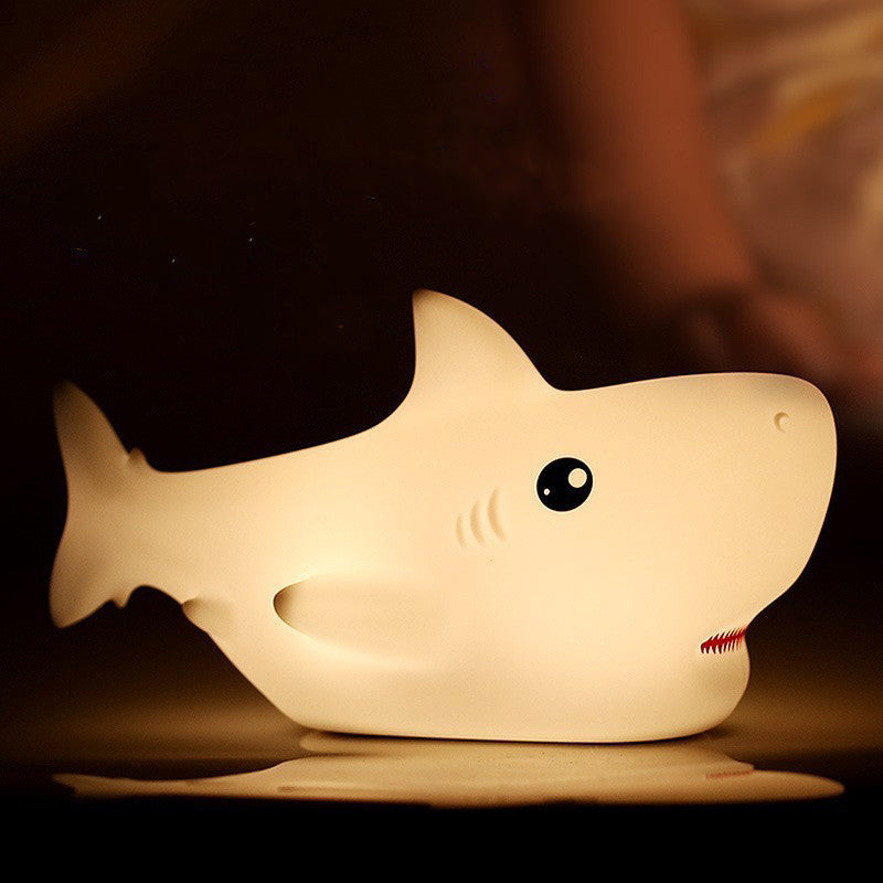 SharkGlow Shark Night Light – Toddler Bedroom Lamp