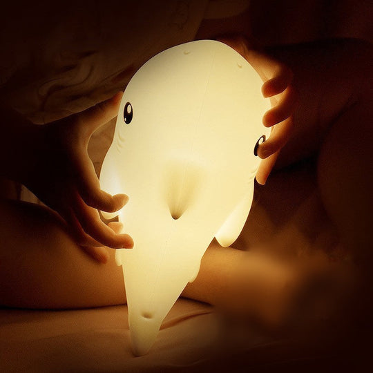 SharkGlow Shark Night Light – Toddler Bedroom Lamp