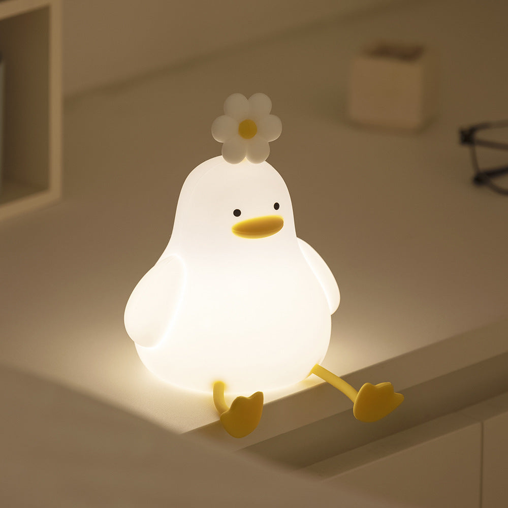 DuckGlow Duck Night Light – Baby Toy Nursery Lamp