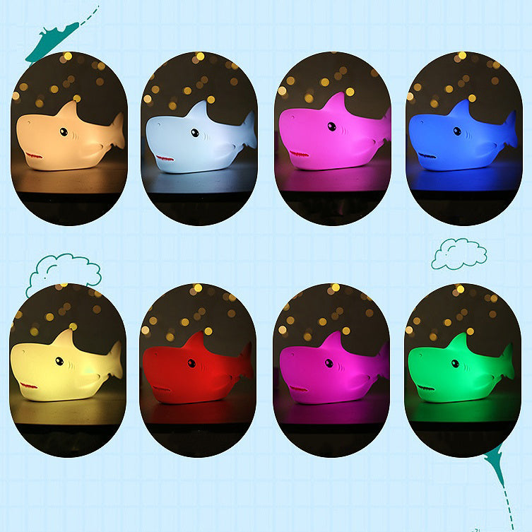 SharkGlow Shark Night Light – Toddler Bedroom Lamp