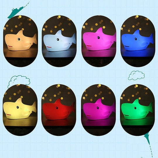 SharkGlow Shark Night Light – Toddler Bedroom Lamp