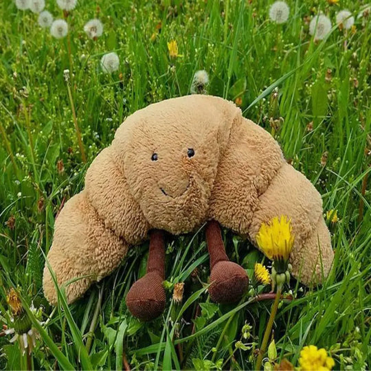 Stella – Croissant Plush Toy for Kids