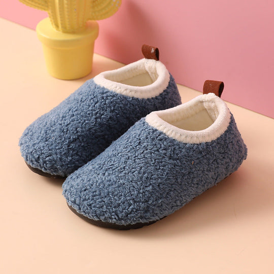 WoolyWalks Kids Wool Slippers – Soft Kids Toy Slippers