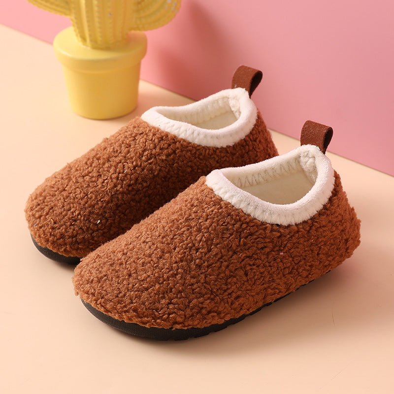 WoolyWalks Kids Wool Slippers – Soft Kids Toy Slippers