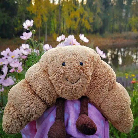 Stella – Croissant Plush Toy for Kids