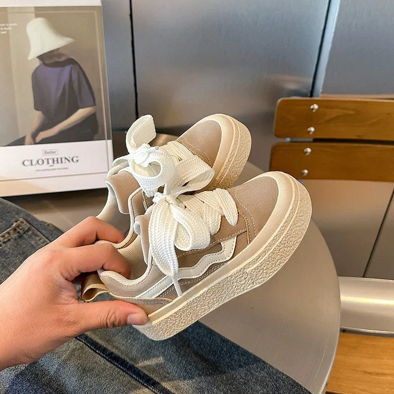 Milo & Moon Platform Sneakers – Children’s Casual Shoes