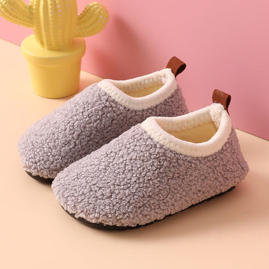 WoolyWalks Kids Wool Slippers – Soft Kids Toy Slippers