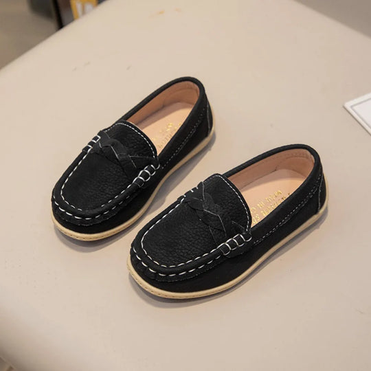 StepLoaf Leather Loafers – Kids Slip-On Dress Shoes & Kids Shoes