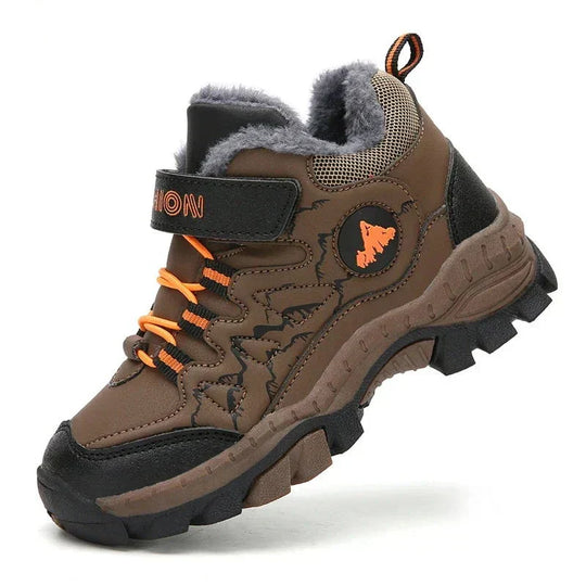 TrailTrek Kids Hiking Boots – Waterproof Outdoor Walking Shoes
