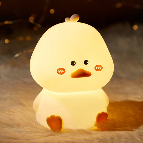 DuckGlow Duck Night Light – Baby Toy Nursery Lamp
