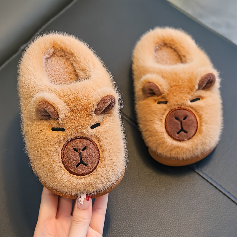 CozyCritter Kids Animal Slippers – Plush Kids Toy Slippers