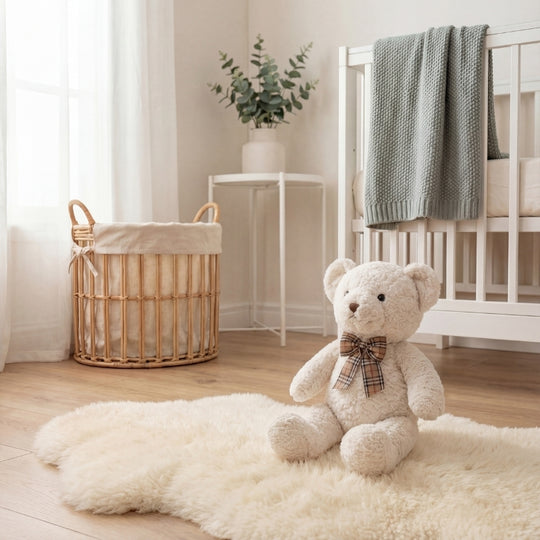 Adela — White Teddy (80cm)