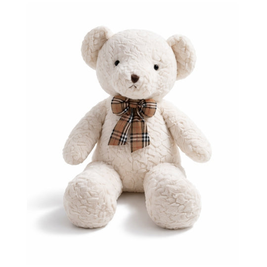 Adela — White Teddy (80cm)