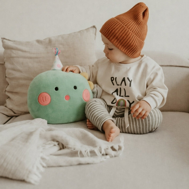 Amara Party Dinosaur Plush Toy — Baby Soft Toy