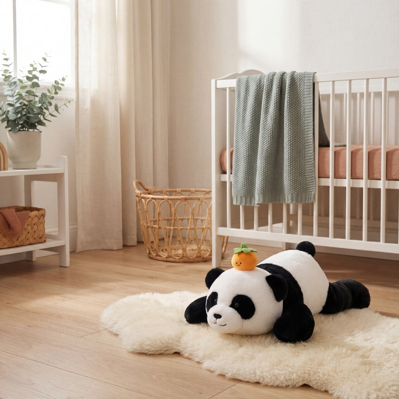 Amelie   Lying Panda Plush Toy — Baby Soft Toy