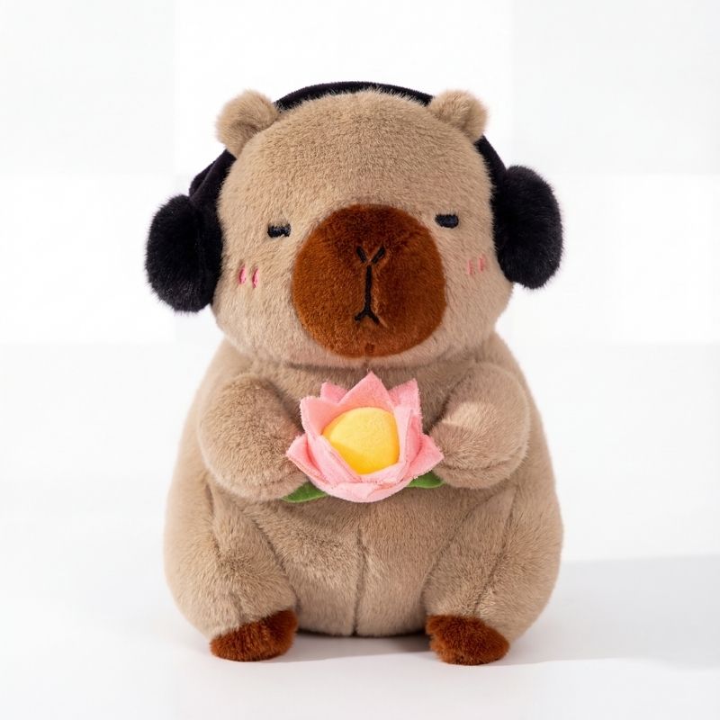 Ilona White Capybara Plush Toy — Kids Toy