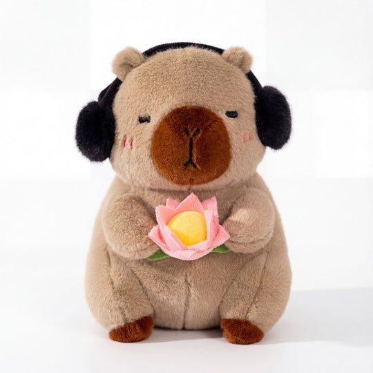 Ilona White Capybara Plush Toy — Kids Toy
