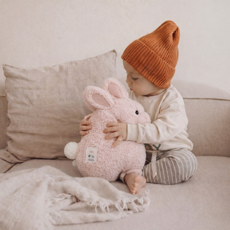 Aria Fuzzy Rabbit Plush Toy — Baby Toy