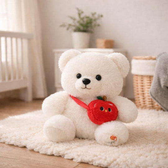 Avelina — White Apple Bear (35cm)