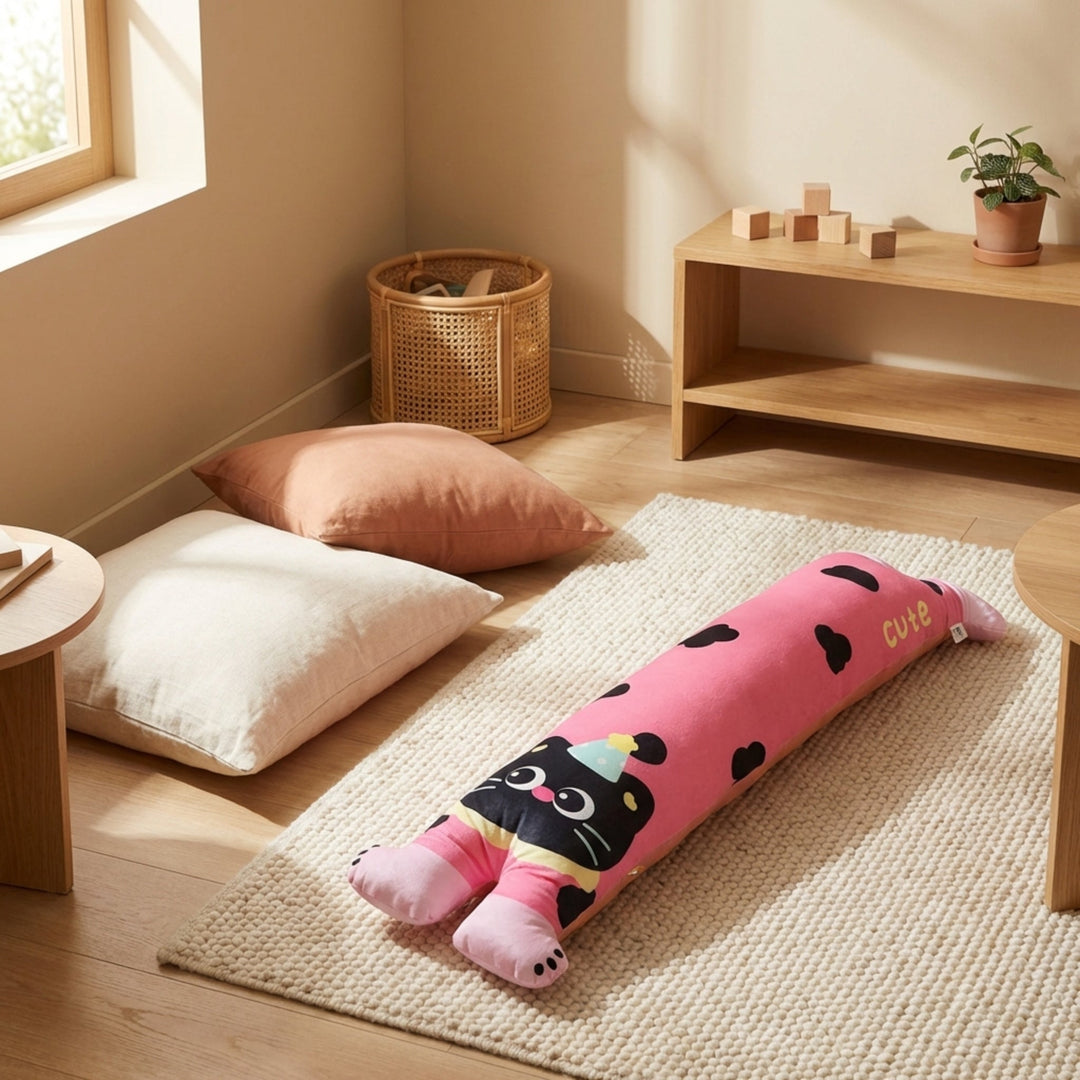 Avid Party Kitty Bolster Plush Toy — Toy for Kids