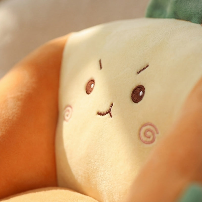 Beata Carrot Seat Plush Toy — Baby Soft Toy