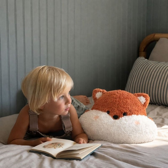 Belina Sleepy Fox Plush Toy — Stuffed Animal