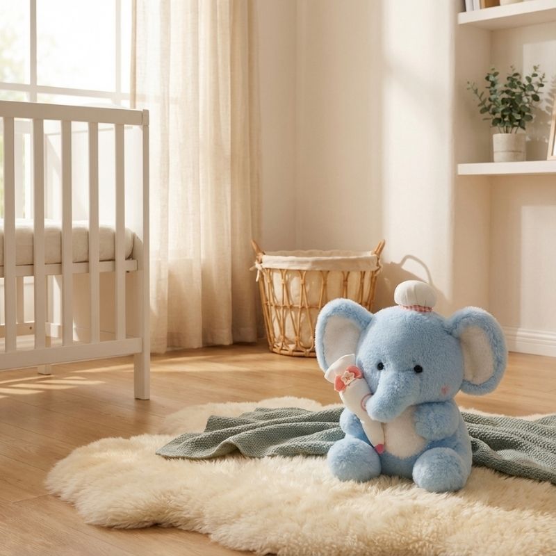 Bianca Chef Elephant Plush Toy — Baby Soft Toy