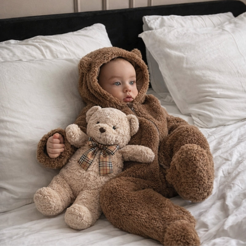 Bruna — Khaki Teddy (60cm)