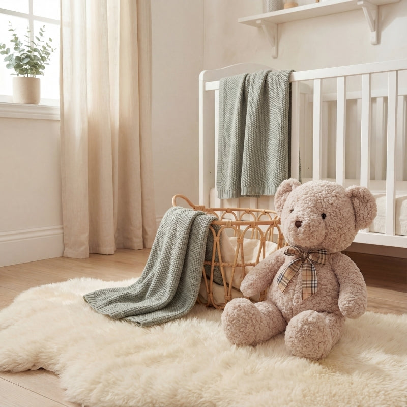 Bruna — Khaki Teddy (60cm)