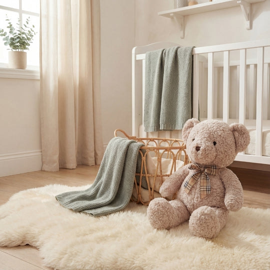 Bruna — Khaki Teddy (60cm)