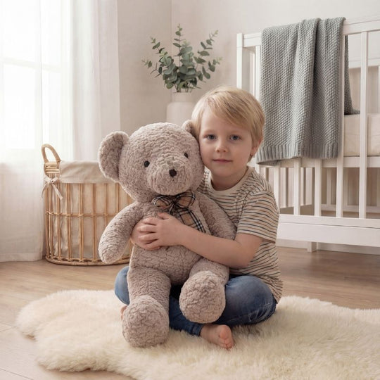 Bruna — Khaki Teddy (80cm)